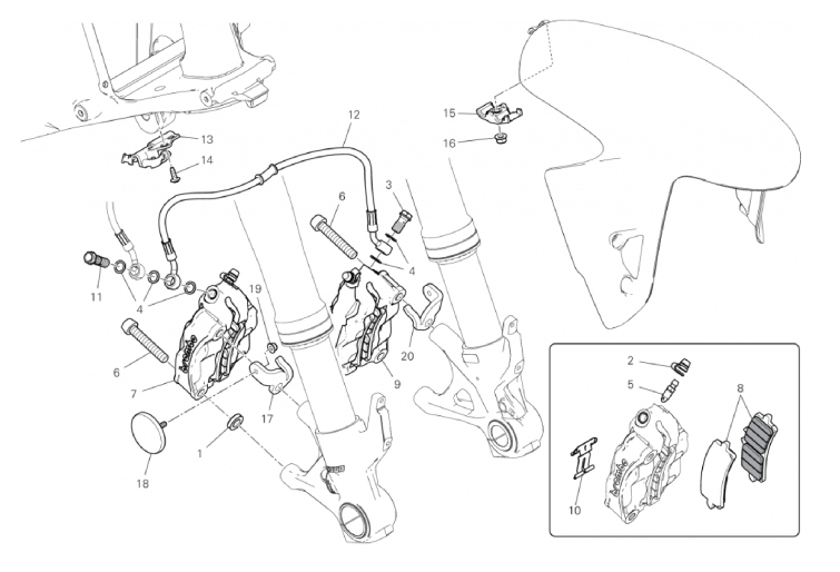 FRONT BRAKE SYSTEM 