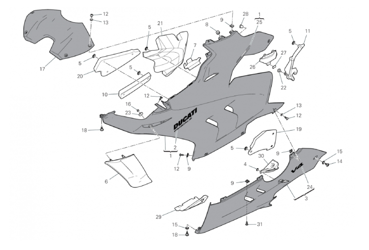 FAIRING, LH 