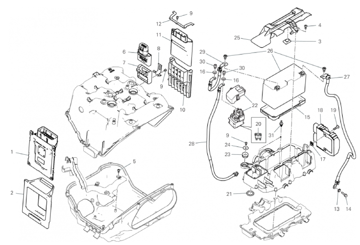 BATTERY HOLDER 