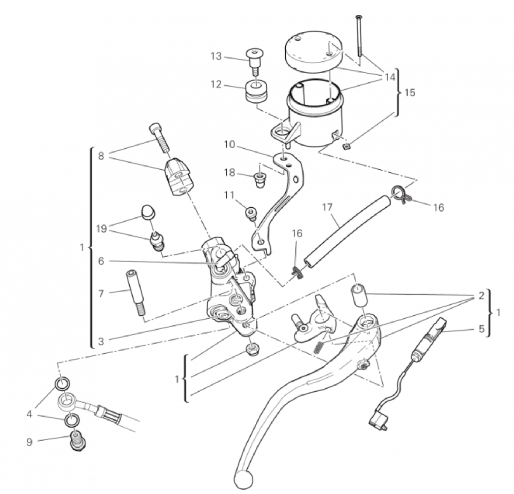 FRONT BRAKE PUMP 