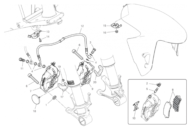 FRONT BRAKE SYSTEM 