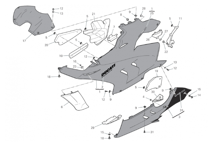 FAIRING, LH 