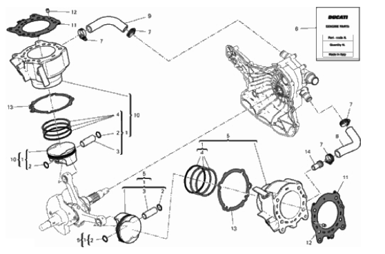 CYLINDERS - PISTONS 