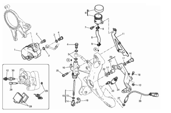 REAR BRAKE SYSTEM 