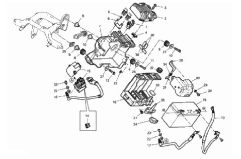 BATTERY HOLDER 