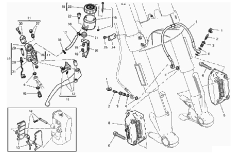 FRONT BRAKE SYSTEM 