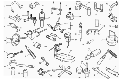 WORKSHOP SERVICE TOOLS (ENGINE) 