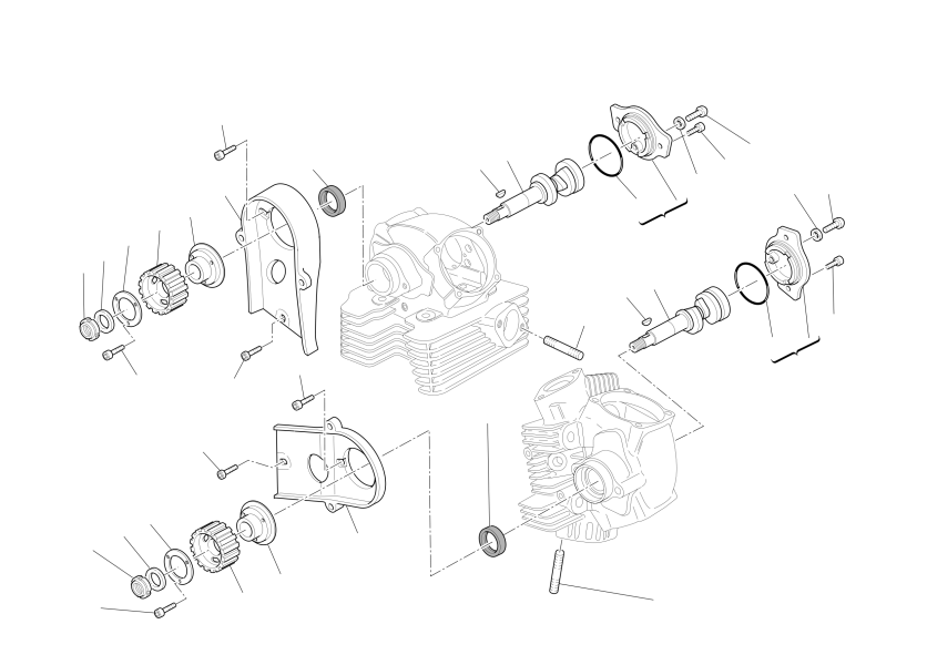 Cylinder head : timing system