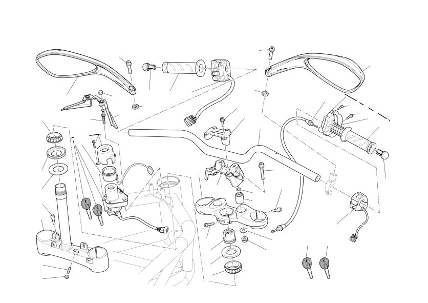 Handlebar and controls