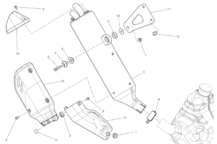 EXHAUST SILENCER 