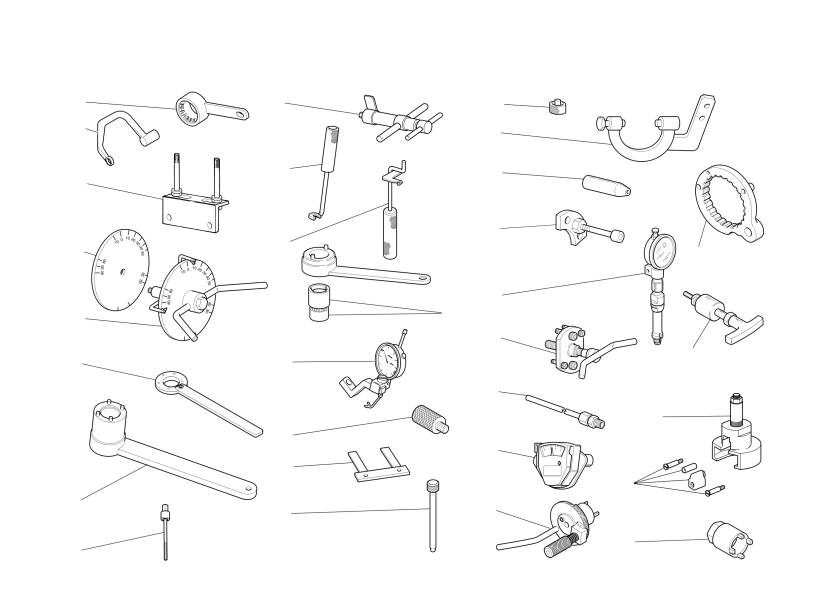 Workshop service tools