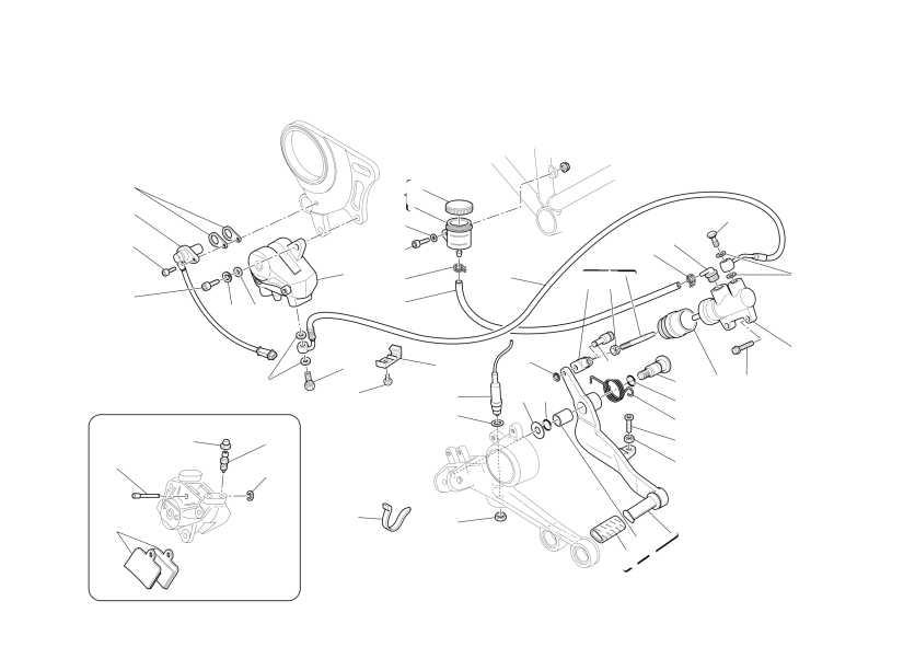 Rear brake