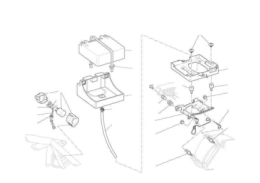 Battery support