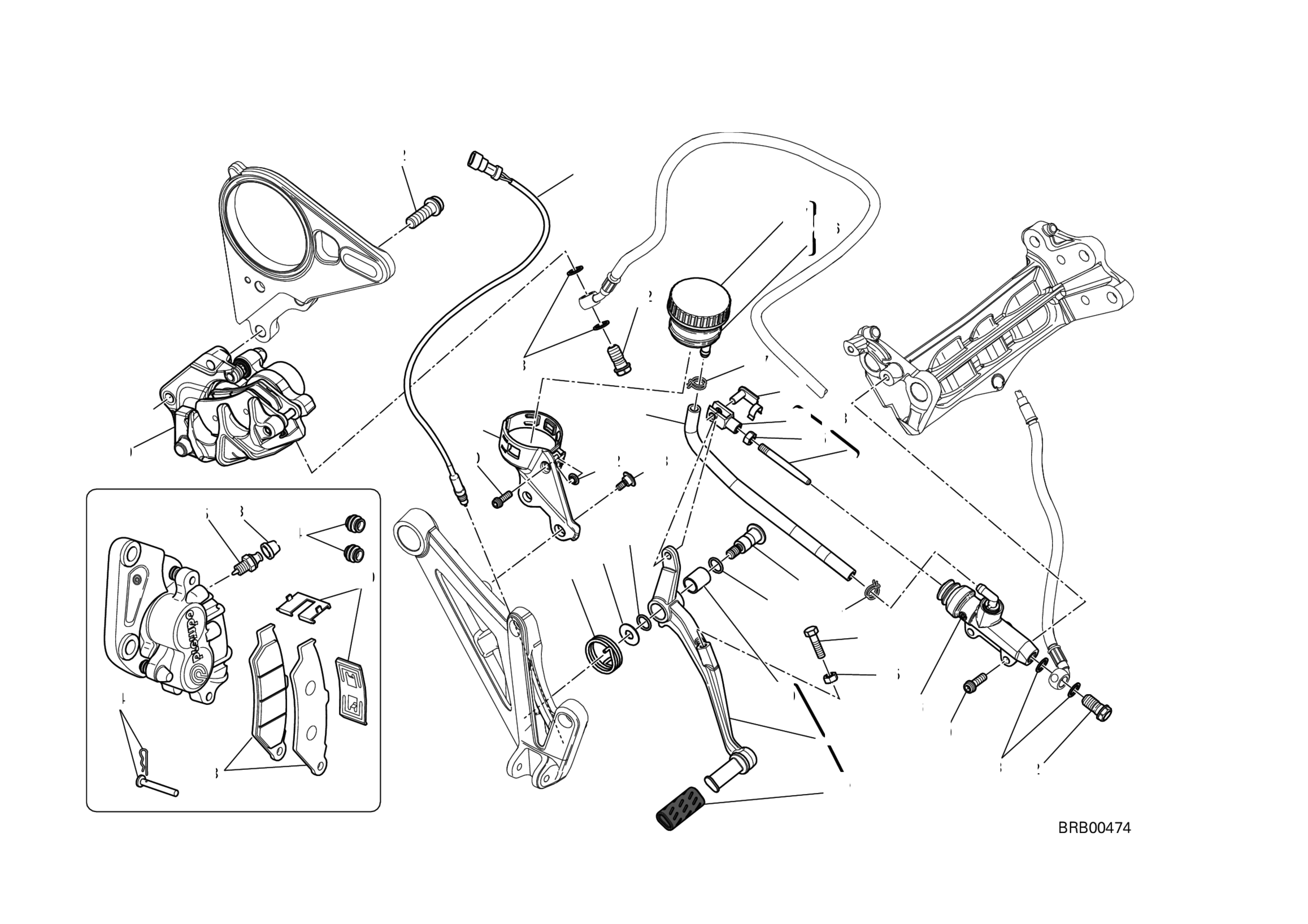 REAR BRAKE SYSTEM 