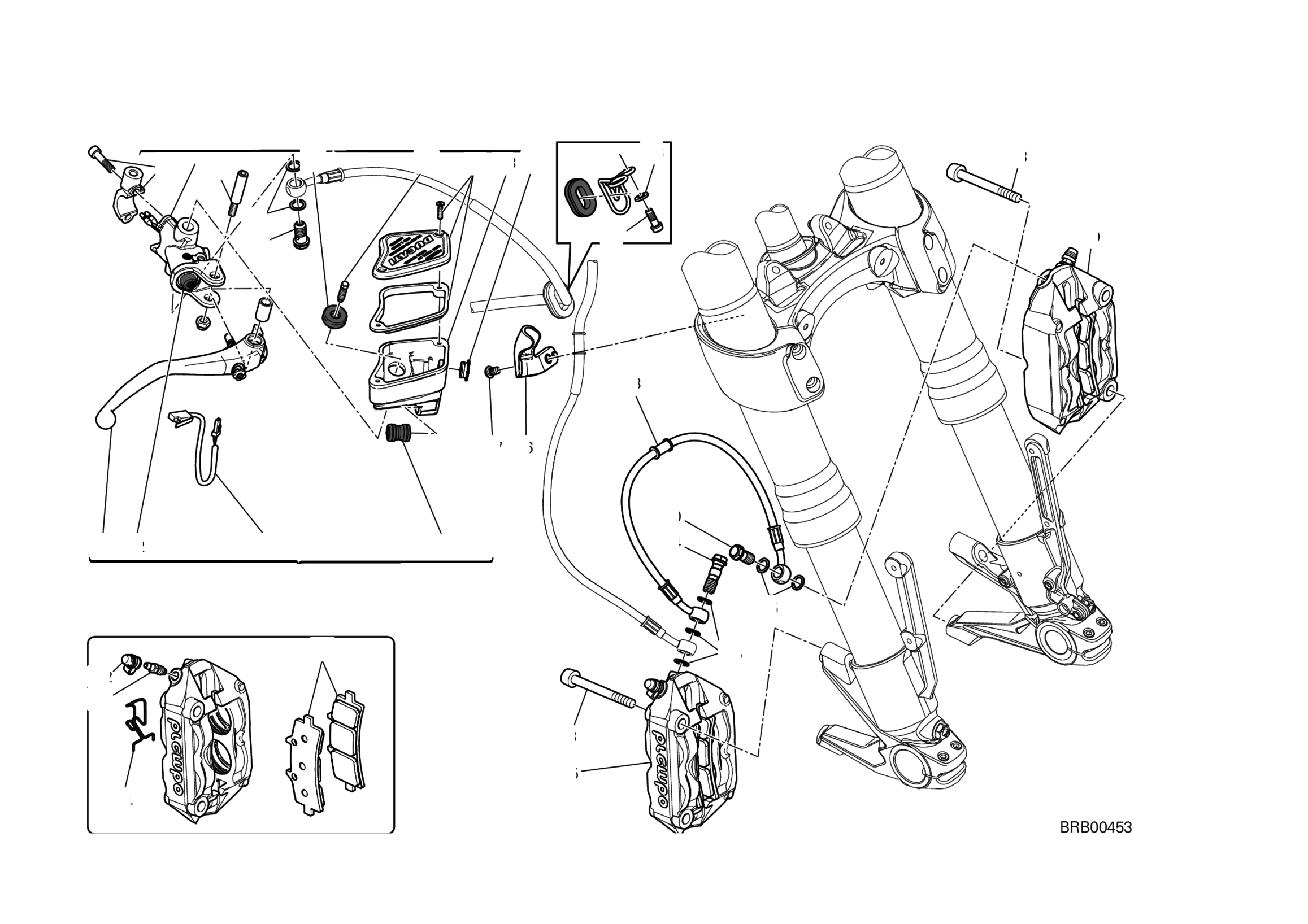 FRONT BRAKE SYSTEM 