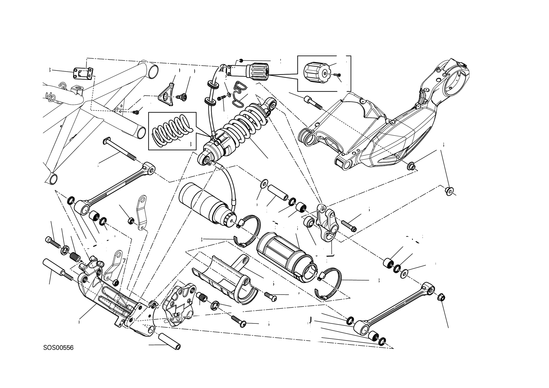 REAR SHOCK ABSORBER 