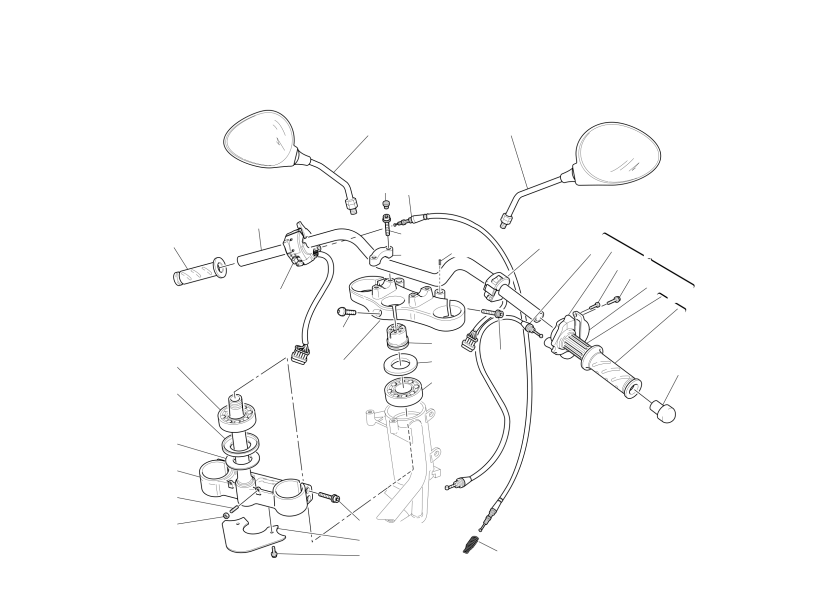 Handlebar and controls