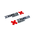 Set of Scrambler Urban Enduro logos
